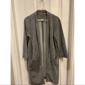 Jacqueline de Young Grey Duster
